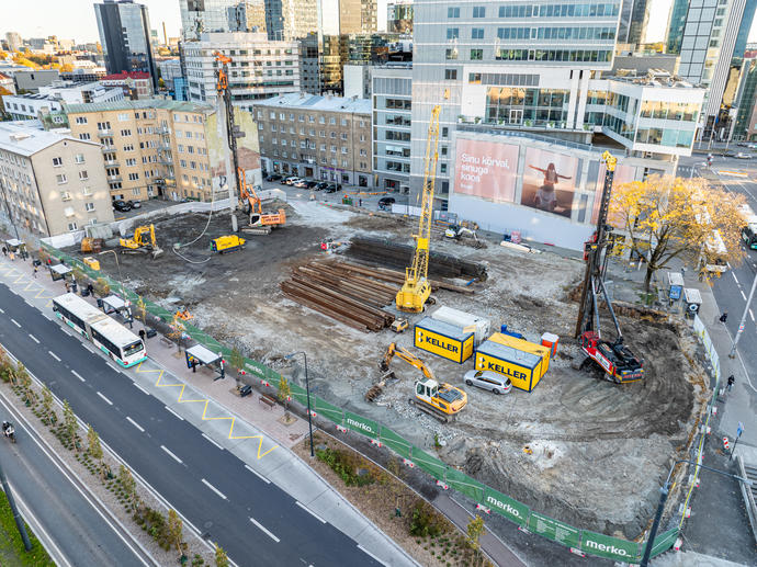 Lõikuvvaidest seina puurimine